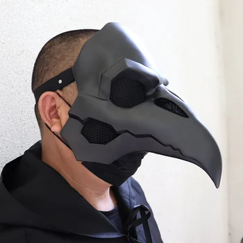 Igra POTEK Reaper Masko Kuga Zdravnik Cosplay Ptica Vrana PVC Maske