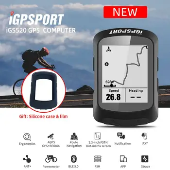 IGS520 Kolo, Računalnik, GPS Omogočen Kolesarska Navigacija prevožene poti iGPSPORT merilnik Hitrosti IPX7 200 Ur Shranjevanje Podatkov