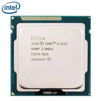 Intel Core i3-3225 i3 3225 Procesor 55W Intel HD Graphics 4000 3M Cache 3.3 GHz LGA 1155 CPU Desktop preizkušen dela