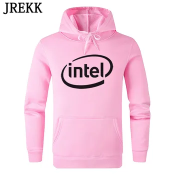 Intel Hoodies Moški Ženske Modni Kul Kapuco Znamke Pulover S Kapuco Runo Sweatshirts Intel Tiskanja Ulične Pullove Unisex Oblačila C10