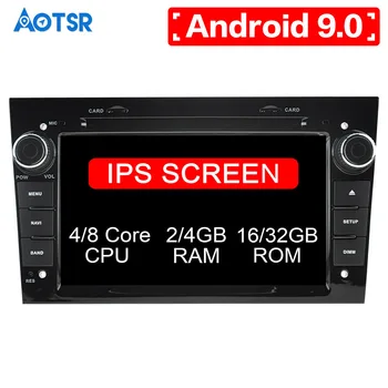 IPS DSP 4GB Android 9.0 2 DIN AVTO GPS za opel Vauxhall Astra H, G, J Vectra Antara Zafiri Corsa Vivaro Meriva Veda DVD Predvajalniki