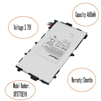ISkyamS 1x 4600mAh SP3770E1H Nadomestna Baterija Za Samsung Galaxy Note 8.0 8 3G GT-N5100 GT-N5110 N5100 N5120 Tablični računalnik Tab +Orodje