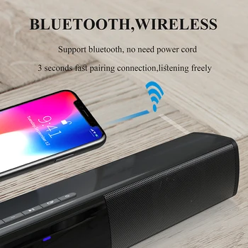 ITINIT Y6 Bluetooth Zvočniki za Domači Surround Sistem Soundbar Stereo Žične in Brezžične za PC Gledališče TV Zvočnik Subwoofer