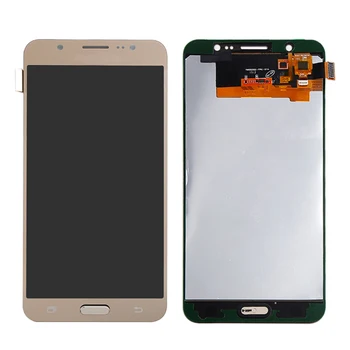 J710 LCD Zaslon Za Samsung Galaxy J7 2016 SM-J710FN J710F J710M J710Y J710G J710H, Zaslon na Dotik, Računalnike Skupščine 5.5 palčni lcd