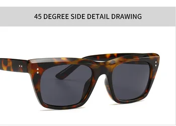 JackJad 2020 Moda Kvadratnih Slog Dve Pike Kovice UV400 sončna Očala Gradient Letnik blagovno Znamko Design sončna Očala Oculos De Sol 40060