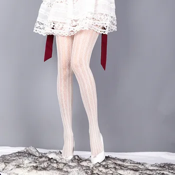Japonska Lolita Nogavice Kolena, Visoko Cosplay Kostume Pribor Lepe Čipke Lolita Nogavice Anime Risanke Dekle, Princesa Tanko Dno Nogavice