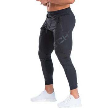 Jeseni, pozimi blagovne Znamke Telovadnici Tesen hlače za Fitnes Priložnostne Elastične Hlače bodybuilding oblačila Nove priložnostne sweatpants joggers hlače M-XXL
