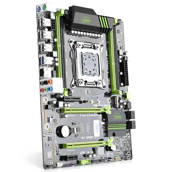 JINGSHA X79 X79P matični plošči nastavite z Xeon E5 2650 V2 4x4GB=16GB 1600MHz DDR3 ECC REG pomnilnik z hladilnega telesa sata3.0