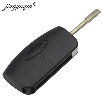 Jingyuqin 433 MHz ID63 40Bit 80bit 3 Gumb za Vstop brez ključa DIY za Ford Fusion Focus Mondeo Fiesta Galaxy HU101 Rezilo