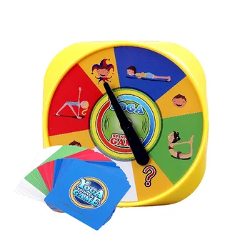 Joga Predstavlja Igra s kartami Fleksibilnost in Ravnotežje Družine družabne Igre za Odrasle, Otroci, Otroci z angleščina francoščina španščina Priročnik