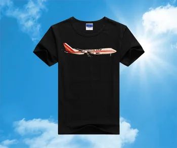 Kalitta Air Cargo Boeing 747-200 T-Shirt S,M,L,XL,XXL 3XL 2018 Nove Poletne Moške, Bombaž Majica Kratek Rokav Tee Majice