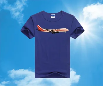 Kalitta Air Cargo Boeing 747-200 T-Shirt S,M,L,XL,XXL 3XL 2018 Nove Poletne Moške, Bombaž Majica Kratek Rokav Tee Majice