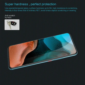 Kaljeno Steklo za Xiaomi PocoPhone F2 Pro X3 NFC NILLKIN Neverjetno H Anti-Burst za Xiaomi Poco F2 Pro Stekla Screen Protector