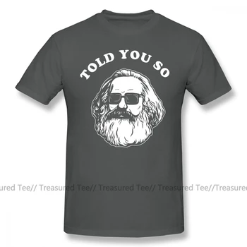 Karl Marx T Shirt Karl Marx Rekel, Da T-Shirt Osnovne Kratkimi Rokavi T Shirt Plus velikost Moški 100 Odstotkov Bombaža Super Tshirt