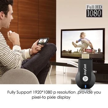 Kebidumei TV Držijo Mobilno TV Dongle za AnyCast M2 za Airplay WiFi Sprejemnik Zaslon za Miracast za IOS Android