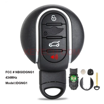 KEYECU Aftermart Smart Remote Key Fob 4 Gumb 434MHz za BMW Mini Baker-2018 Fcc # NBGIDGNG1