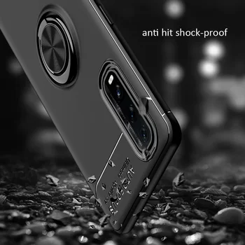 KEYSION Shockproof Primeru Za OPPO Najdi X2 X2 Pro A9 A5 2020 A91 A31 A8 Magnetni Obroč Telefon hrbtni pokrovček za Realme X50 Pro 6 C3 Pro