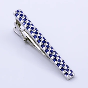 KFLK kakovosti zapestne gumbe, stickpin kravato pin človek je poroka prisotna modra mreža pritrjevalni cufflink stickpin 2017 izdelkov gostov