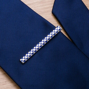 KFLK kakovosti zapestne gumbe, stickpin kravato pin človek je poroka prisotna modra mreža pritrjevalni cufflink stickpin 2017 izdelkov gostov