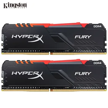 Kingston HyperX FURY RAM DDR4 RGB Pomnilnik 2400MHz 2666MHz 3000MHz 3200MHz 3466MHz DIMM XMP Memoria ddr4 za Namizni Pomnilnik Ram
