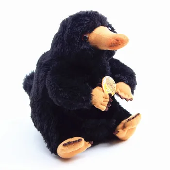 Kje Jih Niffler Fantastično Zveri Plišastih Igrač Puhasto Black Duckbills Srčkan Mehko Polnjene Živali Za Otroke Darilo