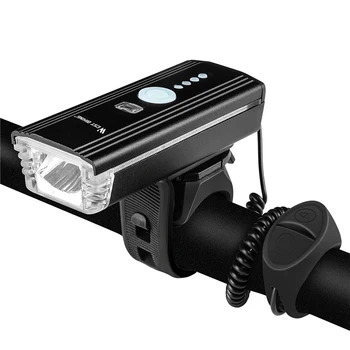 Kolo Svetlobe Smart Indukcijske Rog Vodoodbojna Prednja Luč, USB Polnilna Svetilka LED Luč MTB Kolesarske Svetilke Pribor