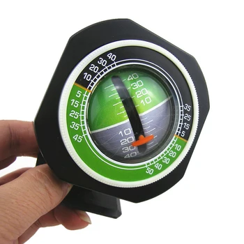 Kompas Poklicni Tovornjak Kota Nagiba Indikatorja Balancer Ozadja Pobočju Meter Merilnik Kompas