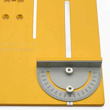Krožna Mini Namizni Videl Plošča Krožne Žage Tabela Pedal DIY Lesnoobdelovalnih Strojev Mat z Lestvico