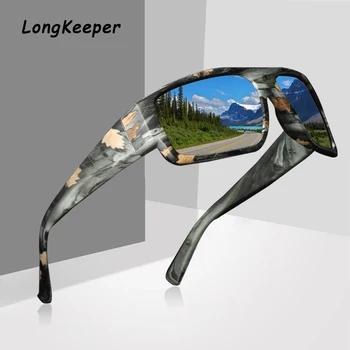 Kvadratni Photochromic sončna Očala Moških Polarizirana Kameleon Očala Vožnje Odtenki Očala za Sonce Spremeni Barvo Moški Camo oculos gafas