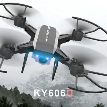 KY606D Brnenje s kamero HD 1080P Štiri osi Zrakoplova Dolgo Časa Letenja Vrečko za Shranjevanje Paket Hover RC Helikopter