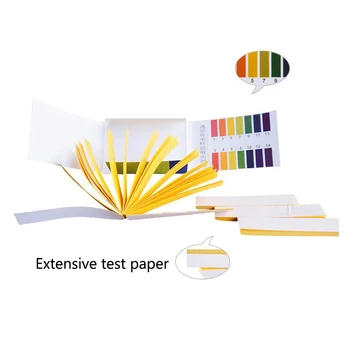 Lab Obsežno PH Test Papir Laboratorij 1-14 Ph Indikator Papirja