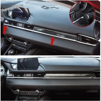 Lapetus armaturne plošče armaturne Plošče & klima Vtičnica Vent Kritje Trim Fit Za Mazda 6 2019 2020 ABS Dodatki Notranjost