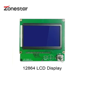 LCD 12864 LCD Kabelska LCD prikazovalniku 128x64 Pike Modra Osvetlitev Zaslona Za ZRIB RAMPE Arduino Mega ZONESTAR