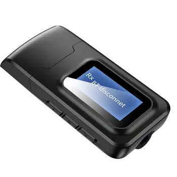 LCD Brezžični vmesnik Bluetooth 5.0 2-v-1Bluetooth Sprejemnik, sprejem Hi-fi Kakovosti Zvoka, 3.5 mm za PC TV Avto Zvočniki