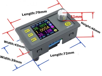 LCD pretvornik Nastavljiva Napetost merilnika Regulator DP50V5A Programabilni Powerr Oskrbe Modul Buck Voltmeter Ampermeter 10%popusta
