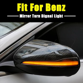 LED Dinamični Vključite Opozorilne Luči Za Mercedes Benz C E S GLC W205 X253 W213 W222 V Razred W447 Teče Voda Blinker Utripajoča Svetloba