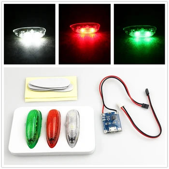 LED Flash Strobe Nočne Luči Dekor DIY Multi-Scintilacijski Načini Komplet Za DJI Mavic Pro/Zrak/Spark/2 Pro/Zoom Brnenje