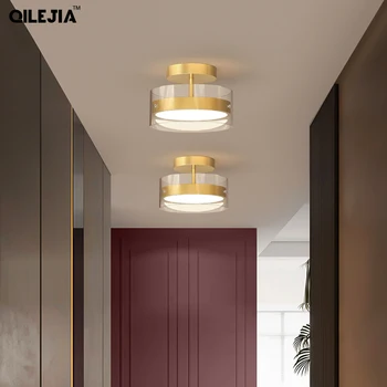 LED Oltarja luči dvorani luči vhod hodnik luči sodobne minimalistične ustvarjalne stropne luči garderoba balkon stropne svetilke