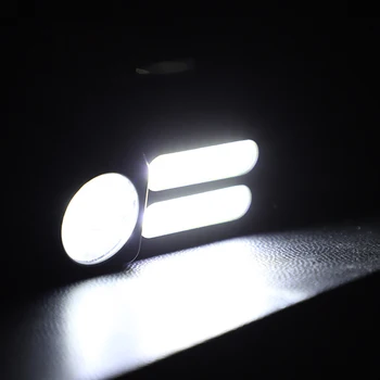 LED Žaromet Super Svetle Žarometi XPE COB Nepremočljiva Pohodništvo, Kampiranje Ribolov Svetlobe Uporabo 18650 Baterije USB Polnilne Luči