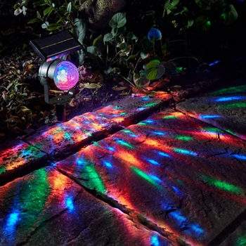 LED Žarometi, Sončne Laser RGB Projektor Svetlobe, Vrt, Dvorišče Travnik Steno Poplav Lučka Pot Krajine na Prostem DMX Dekoracijo Nepremočljiva