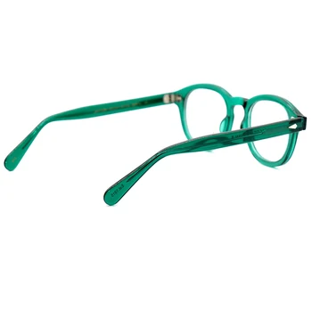 LEMTOSH očala Zeleni okvir JOHNNY DEPP slog očala letnik očala tri možnosti za velikost očala