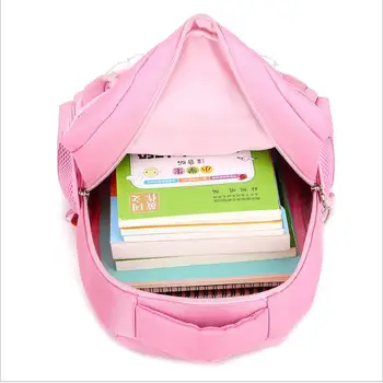 Lep Otrok, šolske torbe Dekleta Roza mačka risanka schoolbags Osnovne Šole Nahrbtnik Otroci princesa Mochilas otroci sac enfant