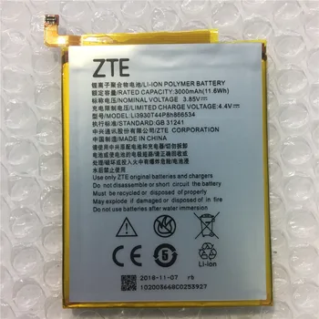 Li3930T44P8h866534 ZA ZTE Blade V7 MAX V7MAX Baterijo 3000mAh Polnilne Li-ion Vgrajenega v Mobilni Telefon, Litij-Polimer Baterija