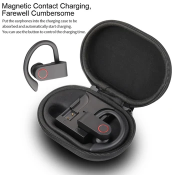 LIGE Bluetooth Slušalke Brezžične Slušalke TWS Stereo Čepkov Nepremočljiva šumov Slušalke Z Mikrofon Za Telefon, Prenosnik