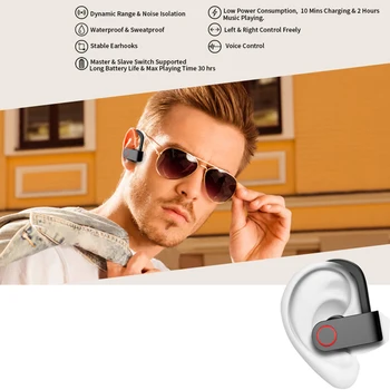 LIGE Bluetooth Slušalke Brezžične Slušalke TWS Stereo Čepkov Nepremočljiva šumov Slušalke Z Mikrofon Za Telefon, Prenosnik