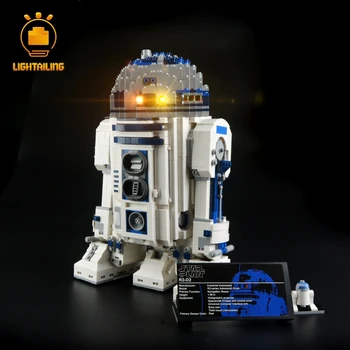 LIGHTAILING LED Luči Komplet Za Zvezdo Serije Vojne R2-D2 Robot Razsvetljave, Komplet Združljiv Z 10225 (NE Vključujejo Model)