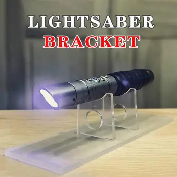 Lightsaber Meč Stojalo Akril Transparenten Nosilec Za Zaslon Stojalo Za Laser Meč Zvočni Učinek Svetlobe Bar Razsvetljavo