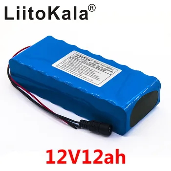 Liitokala 12v 12ah baterijo fotoaparata, kamere, baterija, polnilnik litij-ionskih baterij recargable El, BMS bicicleta El ctrica de