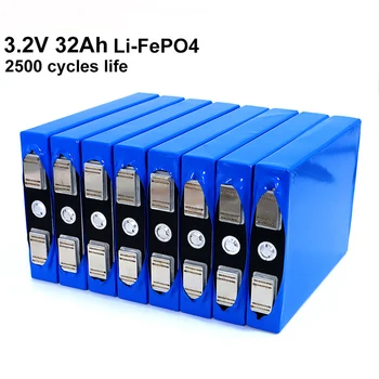 Liitokala 3.2 V 32Ah baterije LiFePO4 fosfat 32000mAh za 12V 24V motorno kolo, Avto, motor baterije sprememba+Obrnite Niklja