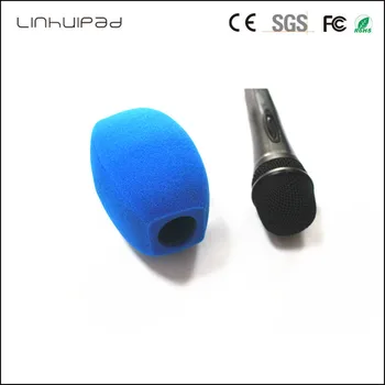 Linhuipad 35mm diametre prilagajanje modra intervju mikrofon penasto gobo vetrobransko steklo visoke kakovosti pokrov